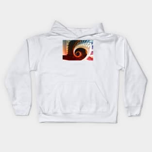 Circular Staircase 12 Kids Hoodie